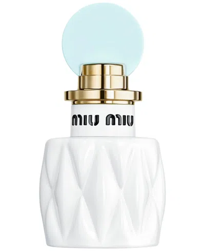 Miu Miu Fleur De Lait Eau De Parfum, 1 Oz. In Transparent