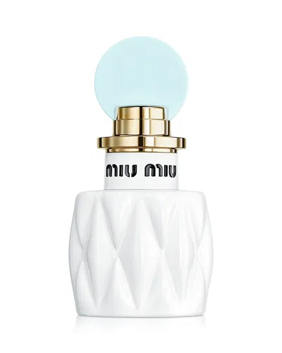 Miu Miu Fleur De Lait Eau De Parfum 1.01 Oz. In Transparent