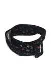 Miu Miu Floral-motif Buckle Belt In Multi