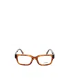 Miu Miu Full-frame Plain Glasses In Brown