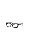 Miu Miu Full Frame Plain Mirror In Black