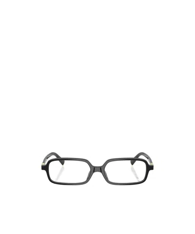 Miu Miu Full-frame Plain Mirror In Black