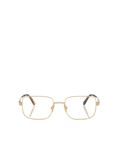 Miu Miu Full Frame Plain Mirror In Gold