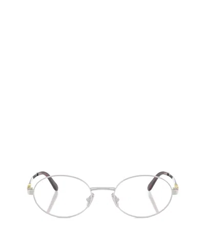 Miu Miu Full Frame Plain Mirror In Metallic