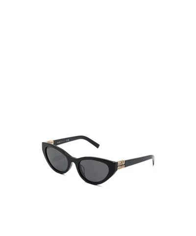 Miu Miu Full Frame Sunglasses In Black