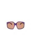 Miu Miu Full Frame Sunglasses In Brown