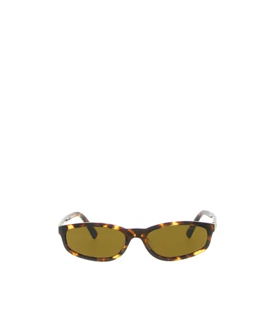 Miu Miu Full Frame Sunglasses In Green