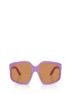 Miu Miu Full Frame Sunglasses In Purple