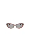 Miu Miu Full Frame Sunglasses In Gray