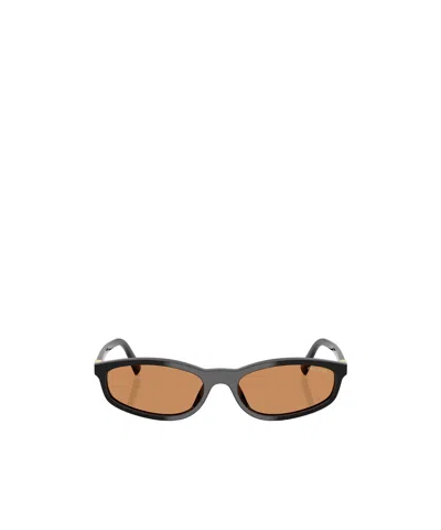 MIU MIU MIU MIU EYEWEAR OVAL-FRAME SUNGLASSES
