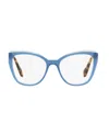 Miu Miu Full-frame Flat Mirror In Blue