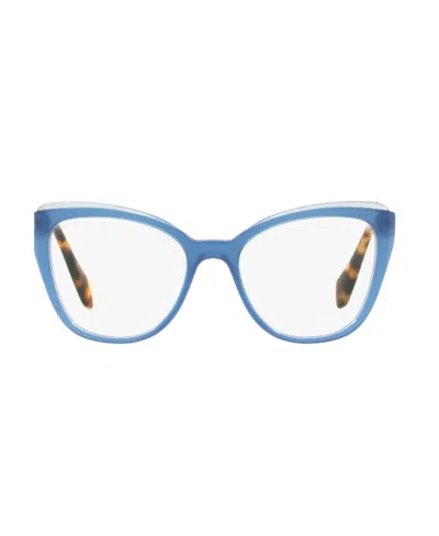Miu Miu Full-frame Flat Mirror In Blue