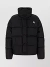 MIU MIU FUNNEL NECK QUILTED DOWN JACKET