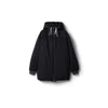 Miu Miu Gabardine Down Jacket In Multi