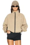 Miu Miu Gabardine Old Jacket In Multi