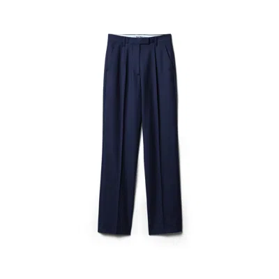 Miu Miu Gabardine Pants In Metallic