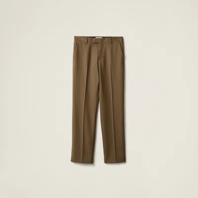Miu Miu Gabardine Pants In Tundra