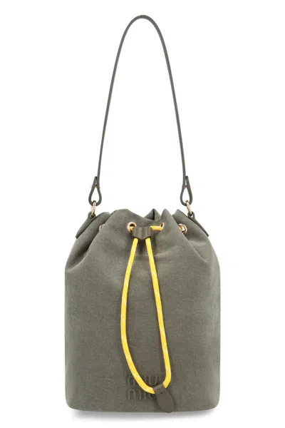 Miu Miu Gabardine Pouch