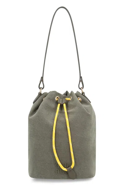 Miu Miu Gabardine Pouch