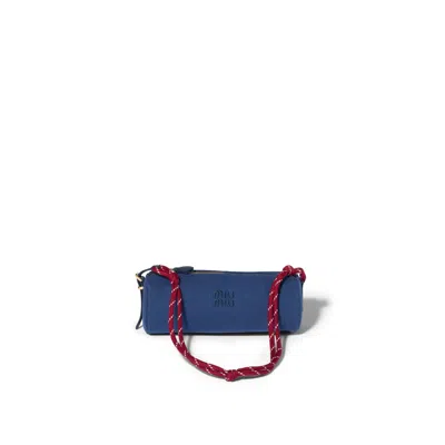 Miu Miu Gabardine  Pouch In Multi