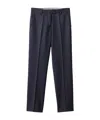 Miu Miu Gabardine Trousers In Black