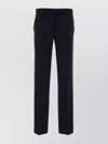 Miu Miu Gabardine Trousers With Front Crease And Pockets