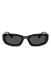 Miu Miu Sonnenbrille Mit Geometrischem Gestell In Gray
