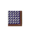 Miu Miu Printed Silk Foulard Scarf In Blue