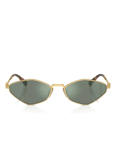MIU MIU GEOMETRIC SUNGLASSES