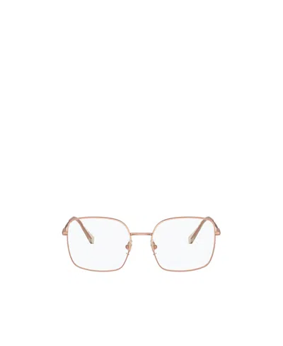 Miu Miu Geometrically Framed Flat Mirror In Neutral