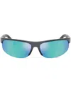 Miu Miu Navigator-frame Sunglasses In Grau