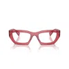 Miu Miu Eyewear Eyeglasses In Bordeaux