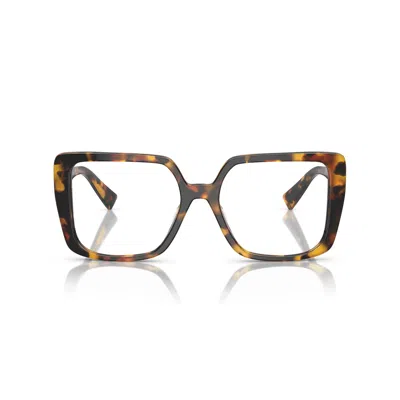 Miu Miu Oversize-frame Glasses In Havana