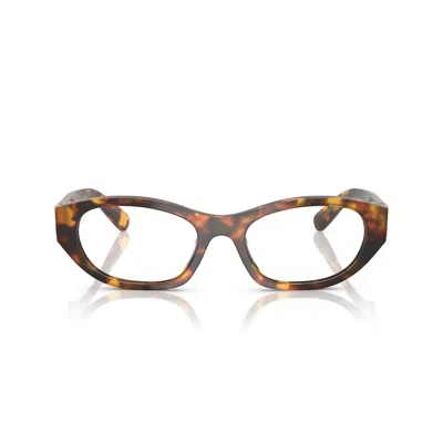 Miu Miu Irregular Sunglasses In Havana