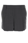 Miu Miu Glencheck Mini Skirt