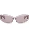 Miu Miu Glimpse Sunglasses In Purple