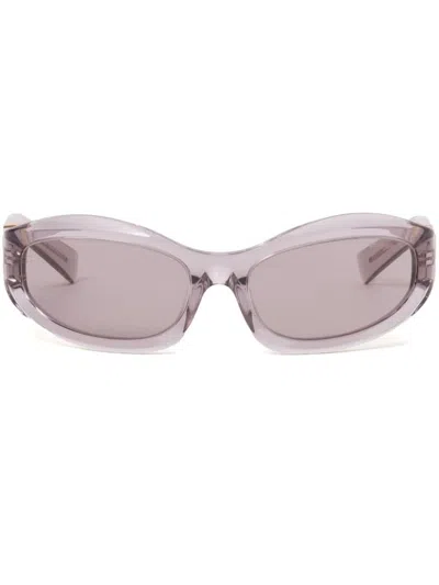 Miu Miu Glimpse Sunglasses In Nude