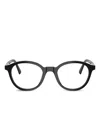 Miu Miu Gold-detail Glasses