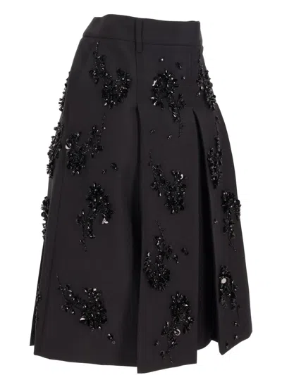 Miu Miu Gonna In Black
