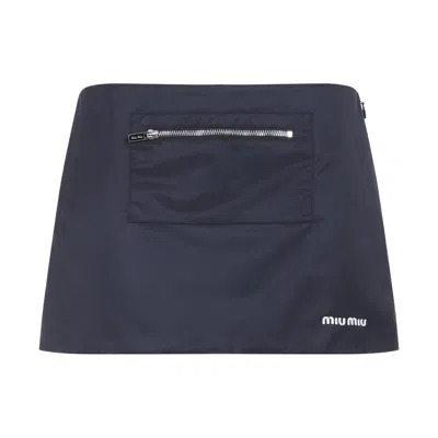 Miu Miu Gonna Women In Blue