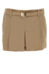 Miu Miu Soft Mohair Blend Mini Skirt