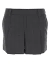 Miu Miu Glencheck Mini Skirt