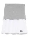 Miu Miu Gonne Jersey+popeline