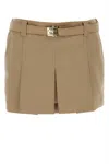Miu Miu Skirts In Nocciola