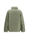 Miu Miu Goose Down Puffer Down Jacket In Green