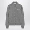 Miu Miu Cashmere Cardigan In White