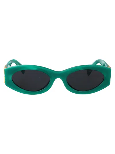 Miu Miu Green Acetate Sunglasses