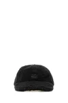 Miu Miu Grey Charcoal Pile Baseball Cap In Black