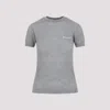 Miu Miu Textured Pattern Cashmere T-shirt