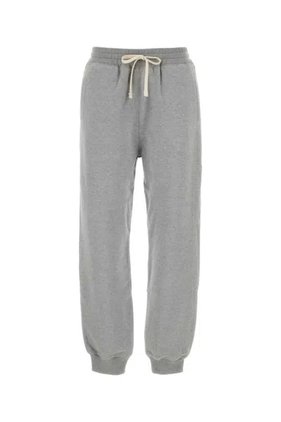 MIU MIU GREY REGULAR FIT JOGGERS